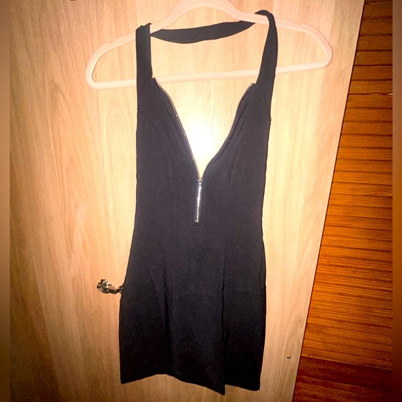 superdown Dresses Greta Zip Up Dress In Black Poshmark